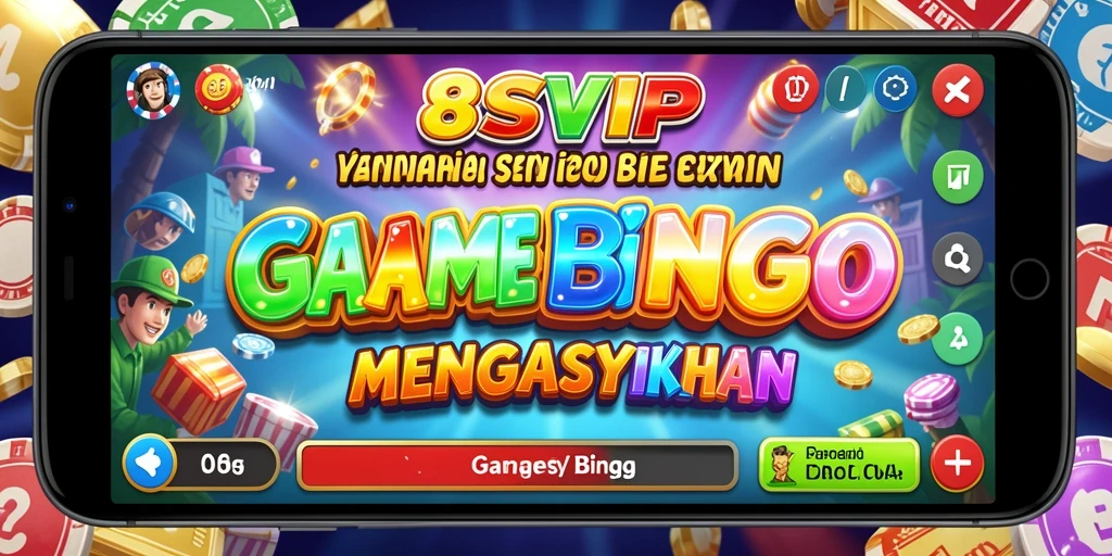 Screenshot gameplay 8SVIP menampilkan keseruan bermain Bingo.