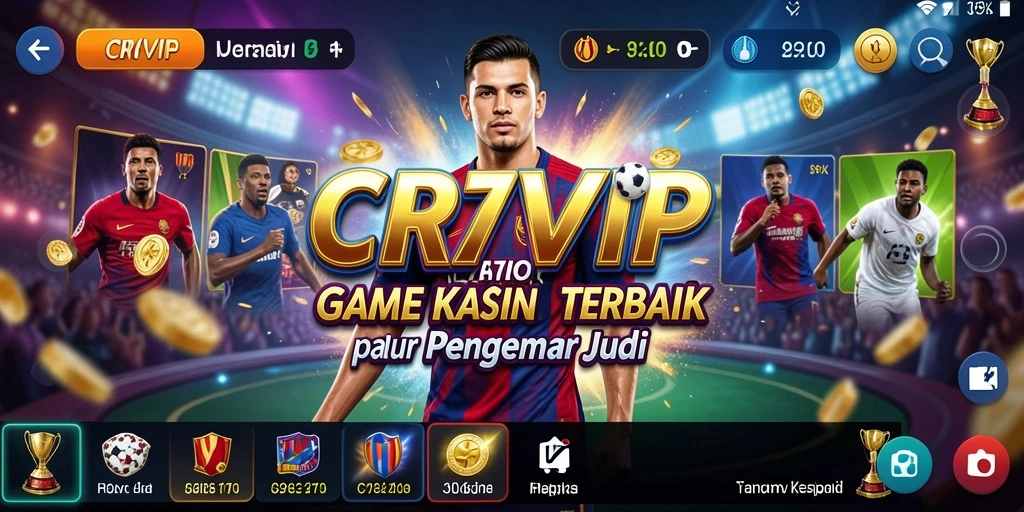 Tampilan gameplay menarik di CR7VIP yang penuh aksi.