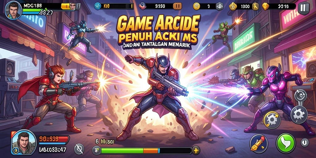 Screenshot gameplay MDG188 menampilkan aksi seru dan karakter menarik.
