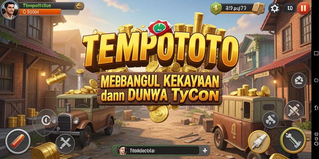 Tampilan gameplay Tycoon yang menegangkan dan menarik di TEMPOTOTO.