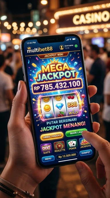 Tampilan antarmuka aplikasi multibet88 yang ramah pengguna.
